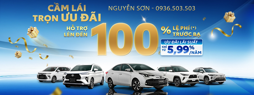 khuyến mãi toyota